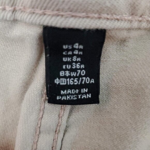 🏆168 Gap Denim Girlfriend Shorts Dusty Rose - Picture 8 of 10